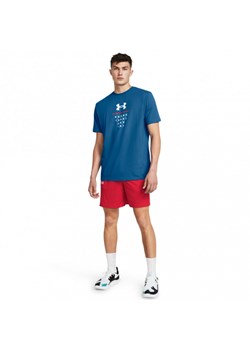 Męskie spodenki do koszykówki Under Armour UA Zone 7" Short - czerwone ze sklepu Sportstylestory.com w kategorii Spodenki męskie - zdjęcie 174777116