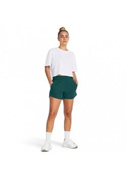 Damskie spodenki treningowe Under Armour UA Vanish 3in Short - zielone ze sklepu Sportstylestory.com w kategorii Szorty - zdjęcie 174777209