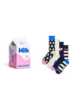 Happy Socks skarpetki 4-Pack Milk Carton Gift Set P001724 ze sklepu ANSWEAR.com w kategorii Skarpetki damskie - zdjęcie 174779466