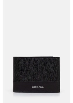 Calvin Klein portfel skórzany męski kolor czarny K50K512314 ze sklepu ANSWEAR.com w kategorii Portfele męskie - zdjęcie 174779915