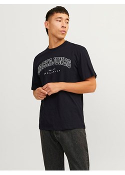 Jack &amp; Jones Koszulka &quot;Caleb&quot; w kolorze granatowym ze sklepu Limango Polska w kategorii T-shirty męskie - zdjęcie 174783357