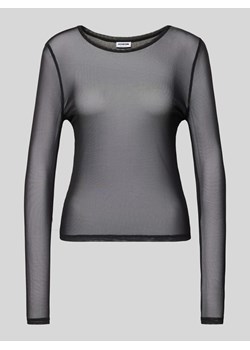 Bluzka z długim rękawem i okrągłym dekoltem model ‘JUDITH’ ze sklepu Peek&Cloppenburg  w kategorii Bluzki damskie - zdjęcie 174784668