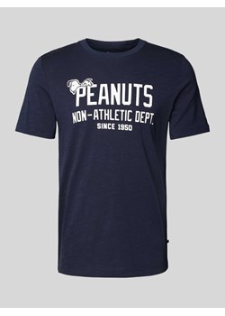 T-shirt o kroju regular fit z nadrukiem Peanuts ze sklepu Peek&Cloppenburg  w kategorii T-shirty męskie - zdjęcie 174784905