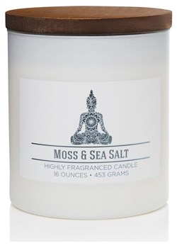 Colonial Candle Świeca zapachowa &quot;Moss and Sea Salt&quot; - 453 g ze sklepu Limango Polska w kategorii Świece i dyfuzory - zdjęcie 174786869