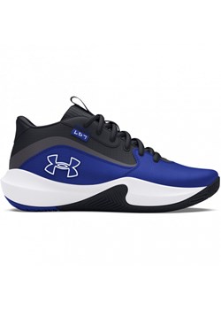 Dziecięce buty do koszykówki Under Armour UA Gs Lockdown 7 - niebieskie ze sklepu Sportstylestory.com w kategorii Buty sportowe dziecięce - zdjęcie 174787036