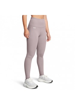 Damskie legginsy treningowe Under Armour Motion UHR Legging - beżowe ze sklepu Sportstylestory.com w kategorii Spodnie damskie - zdjęcie 174787059