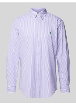 Koszula casualowa o kroju slim fit z kołnierzykiem typu button down ze sklepu Peek&Cloppenburg  w kategorii Koszule męskie - zdjęcie 174790895