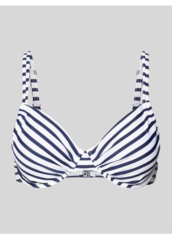 Top bikini z wyprofilowanymi miseczkami model ‘Summer’ ze sklepu Peek&Cloppenburg  w kategorii Stroje kąpielowe - zdjęcie 174791055