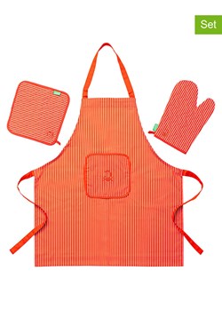 Benetton 3-częściowy zestaw w kolorze czerwonym ze sklepu Limango Polska w kategorii Ścierki kuchenne - zdjęcie 174791819