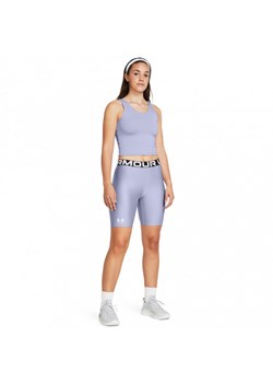 Damskie kolarki treningowe Under Armour UA HG 8in Short - fioletowe ze sklepu Sportstylestory.com w kategorii Szorty - zdjęcie 174792058