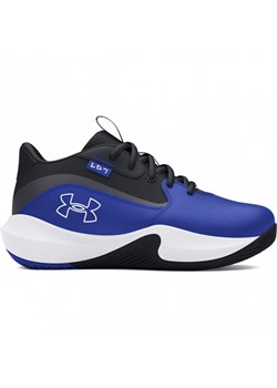 Dziecięce buty do koszykówki Under Armour UA Ps Lockdown 7 - niebieskie ze sklepu Sportstylestory.com w kategorii Buty sportowe dziecięce - zdjęcie 174792089