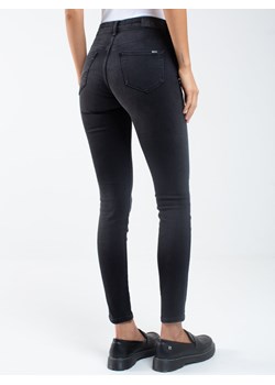 Jeansy damskie skinny czarne z przetarciami Adela 961 ze sklepu Big Star w kategorii Jeansy damskie - zdjęcie 174795959