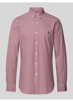 Koszula casualowa o kroju slim fit z kołnierzykiem typu button down ze sklepu Peek&Cloppenburg  w kategorii Koszule męskie - zdjęcie 174800237