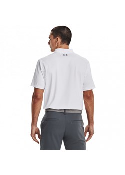 Męska koszulka polo Under Armour UA Matchplay Polo - biała ze sklepu Sportstylestory.com w kategorii T-shirty męskie - zdjęcie 174801479