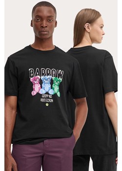 Barrow t-shirt bawełniany kolor czarny z nadrukiem F4BWUATH061 ze sklepu ANSWEAR.com w kategorii T-shirty męskie - zdjęcie 174805537