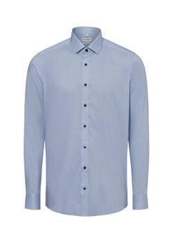 Olymp Level Five Koszula męska Mężczyźni Slim Fit Bawełna jasnoniebieski wzorzysty ze sklepu vangraaf w kategorii Koszule męskie - zdjęcie 174807609