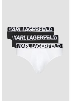 KARL LAGERFELD Zestaw slipów 3PACK Full Elastic Brief, Wybierz rozmiar XL ze sklepu outfit.pl w kategorii Majtki męskie - zdjęcie 174808387