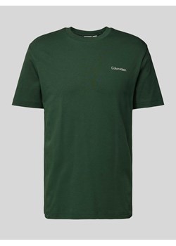 T-shirt z nadrukiem z logo ze sklepu Peek&Cloppenburg  w kategorii T-shirty męskie - zdjęcie 174810955