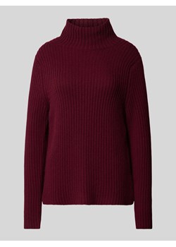 Sweter z dzianiny z kaszmiru ze stójką ze sklepu Peek&Cloppenburg  w kategorii Swetry damskie - zdjęcie 174811146