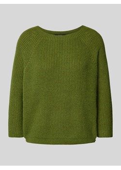 Sweter z dzianiny z okrągłym dekoltem model ‘XENO’ ze sklepu Peek&Cloppenburg  w kategorii Swetry damskie - zdjęcie 174811178