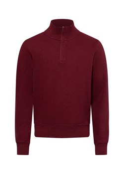 Gant Bluza męska Mężczyźni Bawełna bordowy marmurkowy ze sklepu vangraaf w kategorii Bluzy męskie - zdjęcie 174817138