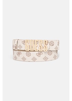 Guess pasek damski kolor beżowy BW9173 P4435 ze sklepu ANSWEAR.com w kategorii Paski damskie - zdjęcie 174817317