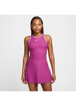 Damska sukienka do tenisa Dri-FIT NikeCourt Slam - Fiolet ze sklepu Nike poland w kategorii Sukienki - zdjęcie 174818548