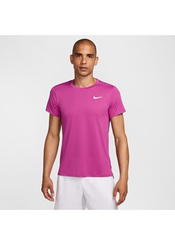 Męska koszulka do tenisa Dri-FIT NikeCourt Slam - Fiolet ze sklepu Nike poland w kategorii T-shirty męskie - zdjęcie 174818559