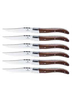 Zestaw 6 sztuk stalowych noży do steków B9-B70 ze sklepu Edinos.pl w kategorii Dom - zdjęcie 174823779
