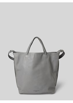 Torba shopper ze skóry z uchwytami model ‘HERA’ ze sklepu Peek&Cloppenburg  w kategorii Torby Shopper bag - zdjęcie 174823948