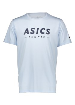 asics Koszulka tenisowa w kolorze błękitnym ze sklepu Limango Polska w kategorii T-shirty męskie - zdjęcie 174831437