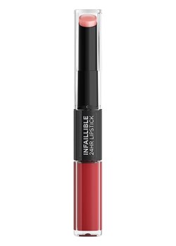 L&apos;Oréal Paris Szminka &quot;Infaillible 2-Step - 501 Timeless Red&quot; - 5,7 g ze sklepu Limango Polska w kategorii Pomadki do ust - zdjęcie 174831837