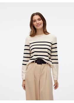 Vero Moda Sweter w kolorze beżowo-czarnym ze sklepu Limango Polska w kategorii Swetry damskie - zdjęcie 174831898