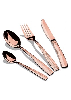 Komplet złotych sztućców w stylu glamour N9-G04 ze sklepu Edinos.pl w kategorii Sztućce - zdjęcie 174833306