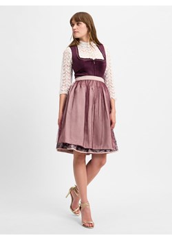 Krüger Dirndl Damski dirndl Kobiety Sztuczne włókno bordowy jednolity ze sklepu vangraaf w kategorii Sukienki - zdjęcie 174843676