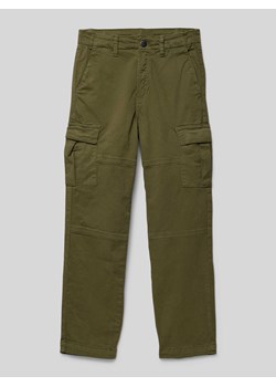 Spodnie cargo o kroju regular fit z bawełny model ‘RYAN’ ze sklepu Peek&Cloppenburg  w kategorii Spodnie chłopięce - zdjęcie 174844775