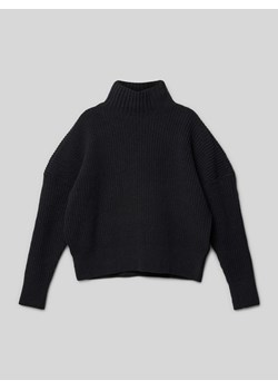 Sweter z dzianiny ze stójką ze sklepu Peek&Cloppenburg  w kategorii Swetry damskie - zdjęcie 174845365