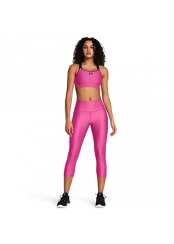 Damskie legginsy treningowe Under Armour Tech Hi Capri - różowe ze sklepu Sportstylestory.com w kategorii Spodnie damskie - zdjęcie 174849075