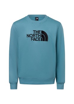 The North Face Bluza męska Mężczyźni Bawełna szmaragdowy jednolity ze sklepu vangraaf w kategorii Bluzy męskie - zdjęcie 174850316