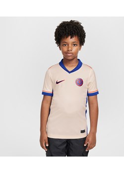 Koszulka piłkarska dla dużych dzieci Nike Dri-FIT Chelsea F.C. Stadium 2024/25 (wersja wyjazdowa) – replika - Brązowy ze sklepu Nike poland w kategorii T-shirty chłopięce - zdjęcie 174852708