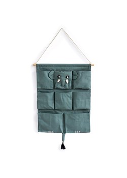 roommate Organizer ścienny "Elephant" w kolorze ciemnozielonym - 43 x 50 cm ze sklepu Limango Polska w kategorii Akcesoria i przechowywanie - zdjęcie 174852897