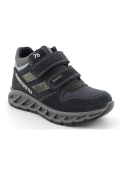 Primigi Skórzane sneakersy w kolorze czarno-szarym ze sklepu Limango Polska w kategorii Buty sportowe dziecięce - zdjęcie 174853475