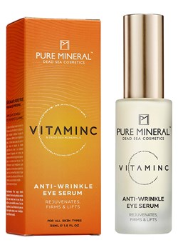 PURE MINERAL Serum &quot;Vitamin C Anti-Wrinkle&quot; pod oczy - 30 ml ze sklepu Limango Polska w kategorii Serum do twarzy - zdjęcie 174860688