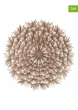 Villa d´Este Podkładki stołowe (6 szt.) w kolorze złotym - Ø 38 cm ze sklepu Limango Polska w kategorii Akcesoria kuchenne - zdjęcie 174861056