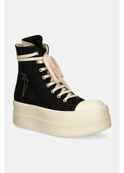 Rick Owens trampki Double Bumper Sneaks damskie kolor czarny DS02D2831.DOEM9 ze sklepu PRM w kategorii Trampki damskie - zdjęcie 174870646