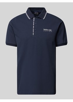 RED BULL RACING x Pepe Jeans — Koszulka polo o kroju slim fit z nadrukiem z logo ze sklepu Peek&Cloppenburg  w kategorii T-shirty męskie - zdjęcie 174873807