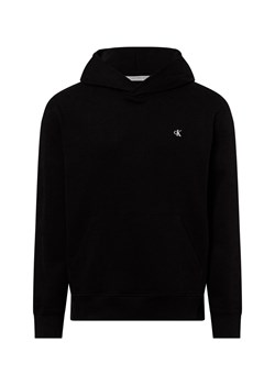 Calvin Klein Jeans Mr Hoodie Mężczyźni Bawełna czarny nadruk ze sklepu vangraaf w kategorii Bluzy męskie - zdjęcie 174875115