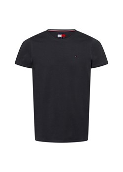 Tommy Jeans Koszulka męska Mężczyźni Dżersej szary jednolity ze sklepu vangraaf w kategorii T-shirty męskie - zdjęcie 174875117