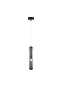 Nowoczesna czarna lampa wisząca - K393 D9-W20 ze sklepu Edinos.pl w kategorii Lampy wiszące - zdjęcie 174880505