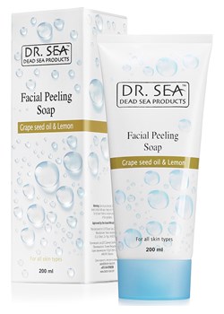 DR. SEA Peeling do twarzy &quot;Grapeseed Oil &amp; Lemon&quot; - 200 ml ze sklepu Limango Polska w kategorii Peelingi do twarzy - zdjęcie 174881835
